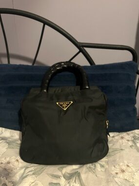 “Prada” Style Nylon Mini Tote
